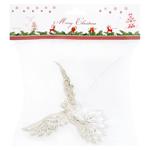 Champagne Bird Christmas Tree Pendant 8*10cm