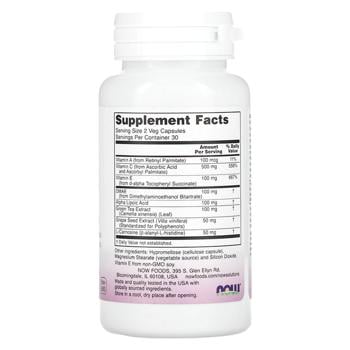 Now Foods Solutions Wrinkle Rescue Antioxidant 60 capsules - buy, prices for Biotus - photo 2