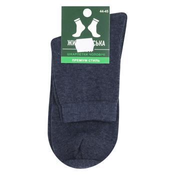 Zhytomyrska Para Men's Jeans Socks 44-45s - buy, prices for Vostorg - photo 1