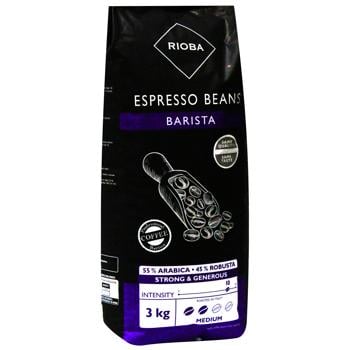 Rioba Barista Espresso Coffee Beans 3kg - buy, prices for - photo 2