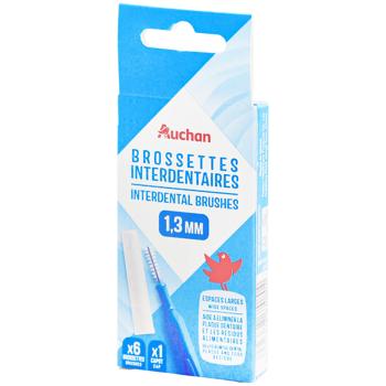 Auchan Interdental Brushes 1.3mm 5pcs - buy, prices for Auchan - photo 1