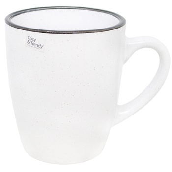 Чашка Cosy&Trendy Speckle White 390мл - купити, ціни на - фото 1