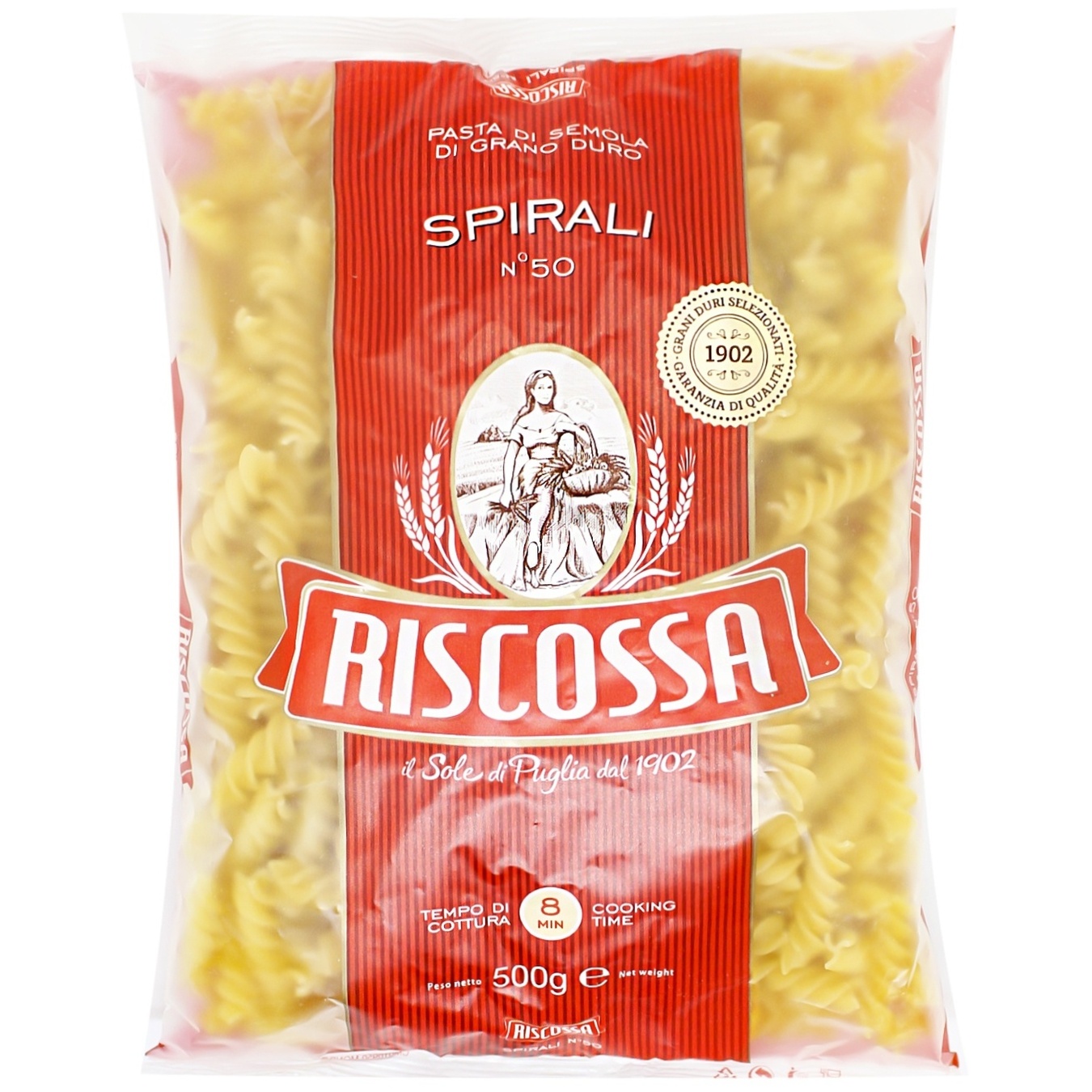 

Макаронные изделия Riscossa №50 Spirali 500г