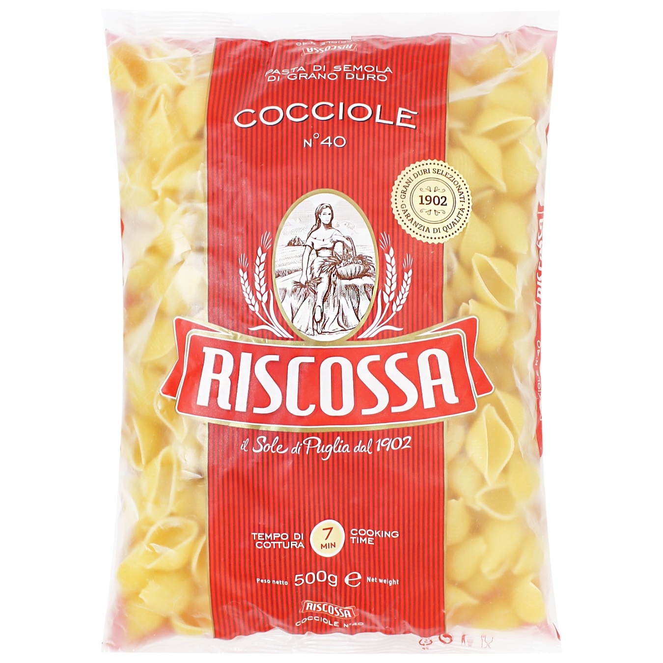 

Макаронные изделия Riscossa №40 Cocciole 500г