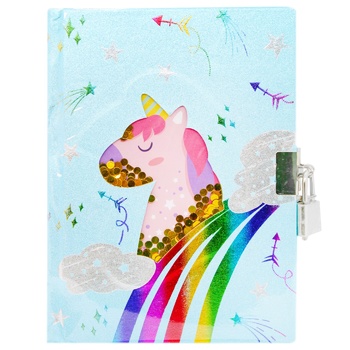 Malevaro Angel Notes Children's Notebook Rainbow Unicorn 178x130mm 80 sheets - buy, prices for - photo 1