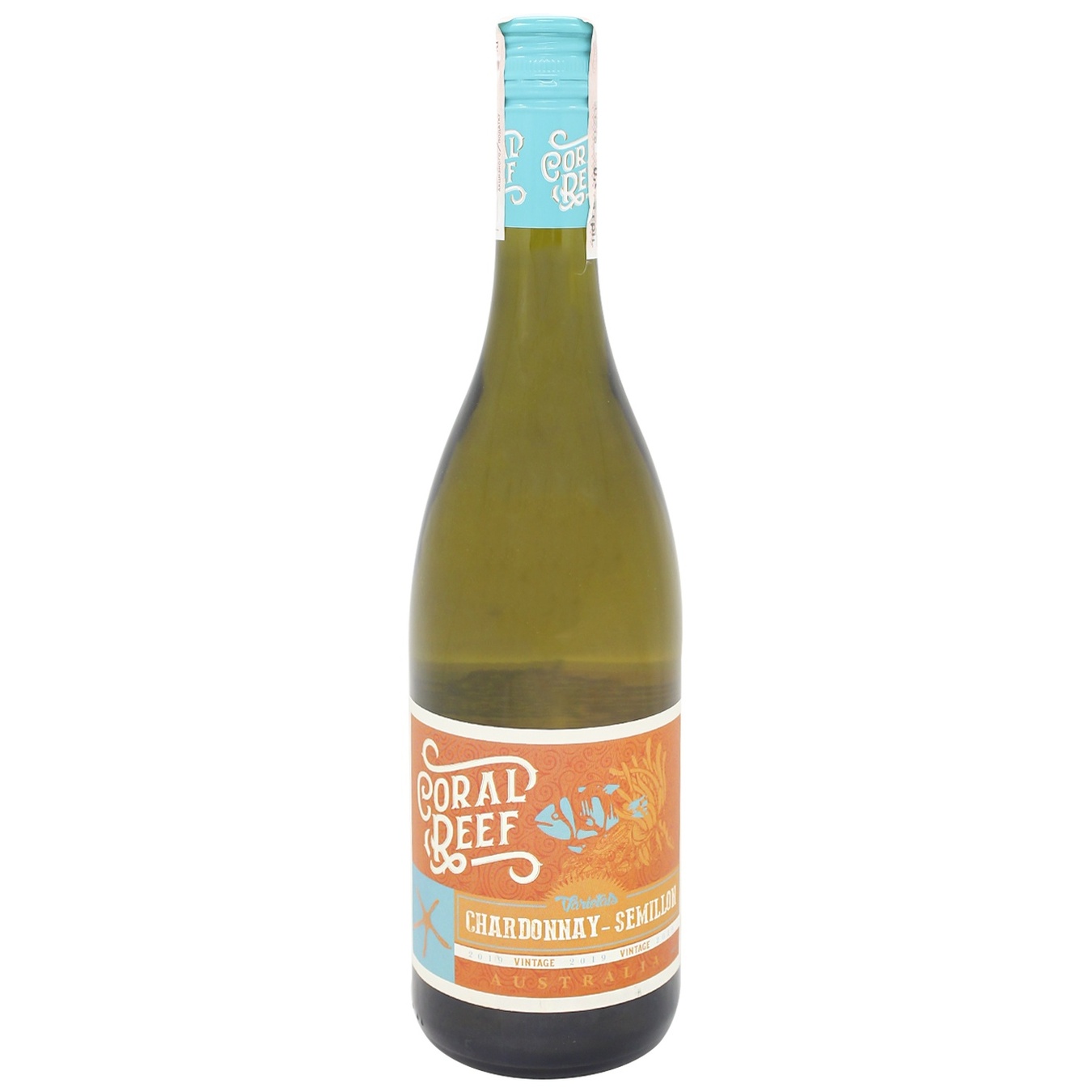 

Вино Coral Reef Chardonnay-Semillon белое сухое 12.5% 0,75л
