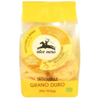 Alce Nero Tagliatelle Durum Wheat Pasta 250g - buy, prices for WINETIME - photo 1