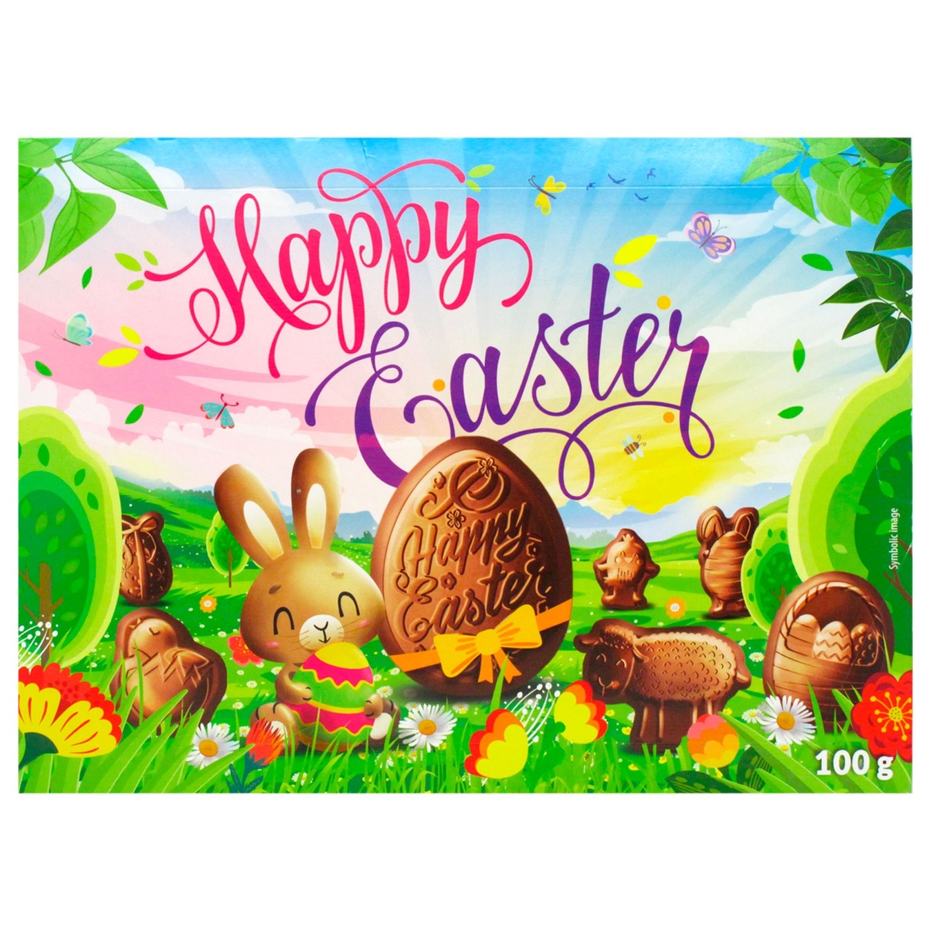 

Фигурки шоколадные Барон Happy Easter 100г