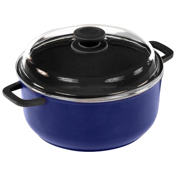 Biol Indigo Pan with Lid 3l