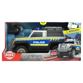 Dickie Toys Police Toy Car 30cm - buy, prices for MegaMarket - photo 1