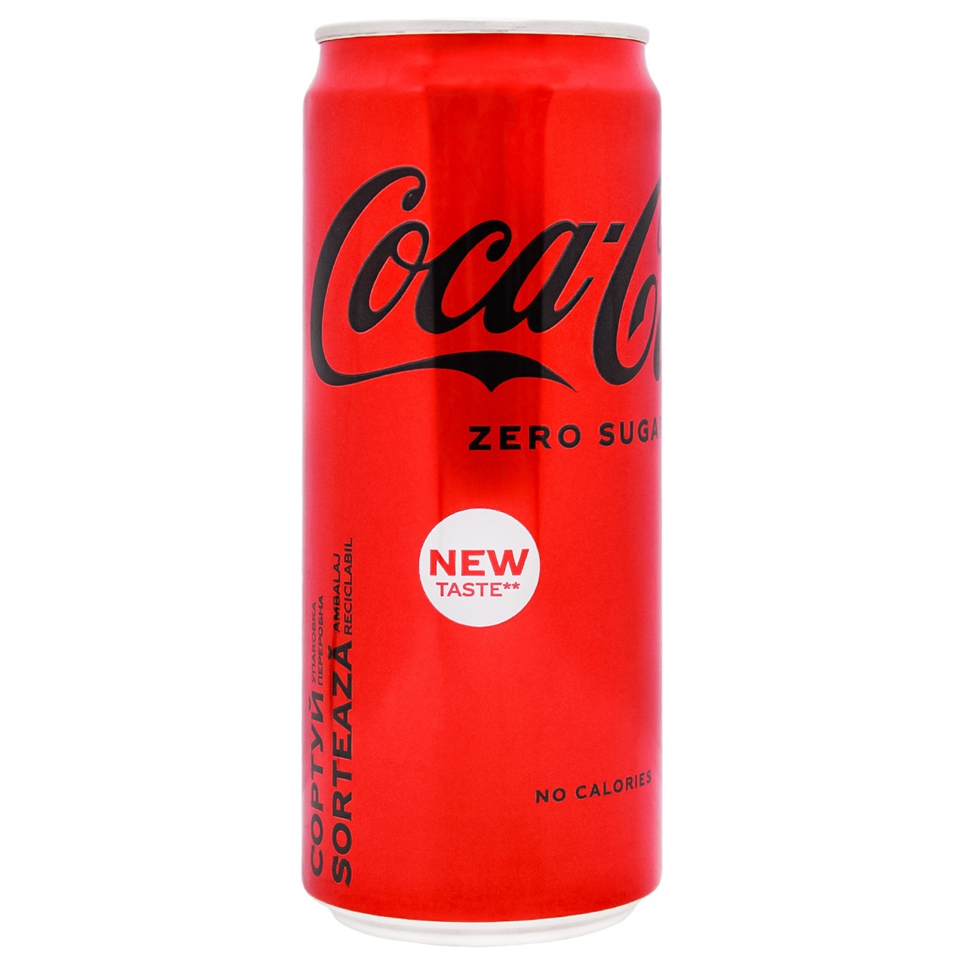 

Напиток газированный Coca-Cola Zero 0,33л