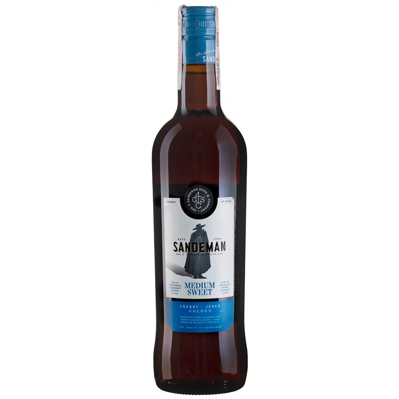 

Вино Sandeman Jerez Rich Golden белое 15% 0,75л