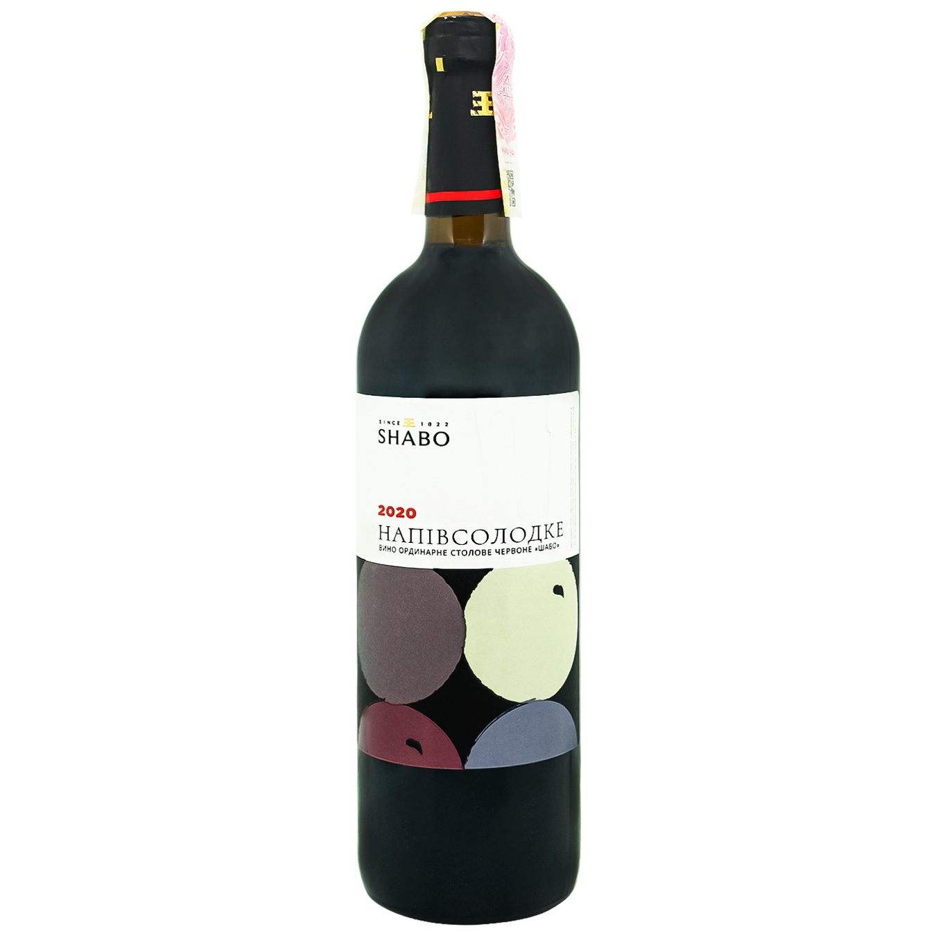 

Вино Shabo Classic красное полусладкое 12% 0.75л