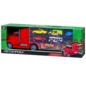 Autoprom Trailer with Cars Toy - buy, prices for COSMOS - photo 1
