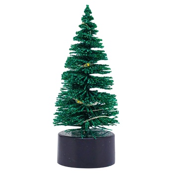 Koopman Green Artificial Christmas Tree with Illumination and Sequins 10cm - buy, prices for NOVUS - photo 3