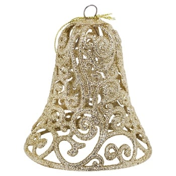 Mis Lt Openwork Bell 3D Christmas Decoration in Assortment - buy, prices for COSMOS - photo 5