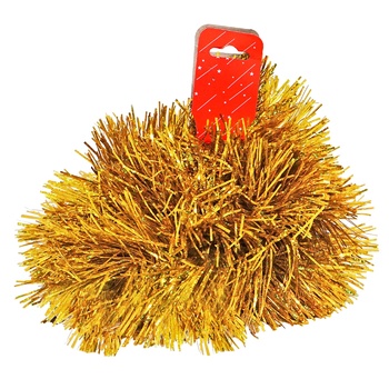 Golden Tinsel 11cm x 2m - buy, prices for COSMOS - photo 1