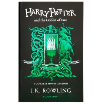 Book J.K. Rowling. Harry Potter and the Goblet of Fire Slytherin Edition