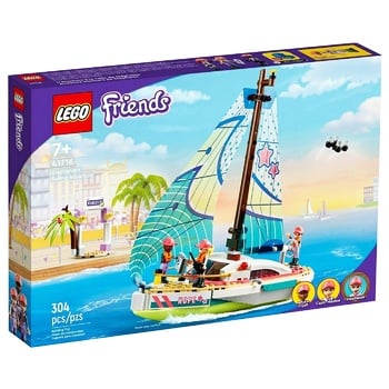 Конструктор Lego Friends Приключения Стефани на парусной лодке 41716 - купить, цены на КОСМОС - фото 2