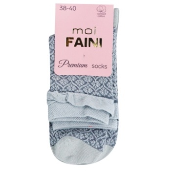 Moi Faini Double Board Women's Gray Socks Size 38-40 - buy, prices for - photo 2