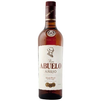 Abuelo Anejo Ron Rum 40% 0.7l - buy, prices for WINETIME - photo 1