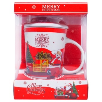 Чашка Новий Рік №330 - купити, ціни на КОСМОС - фото 2