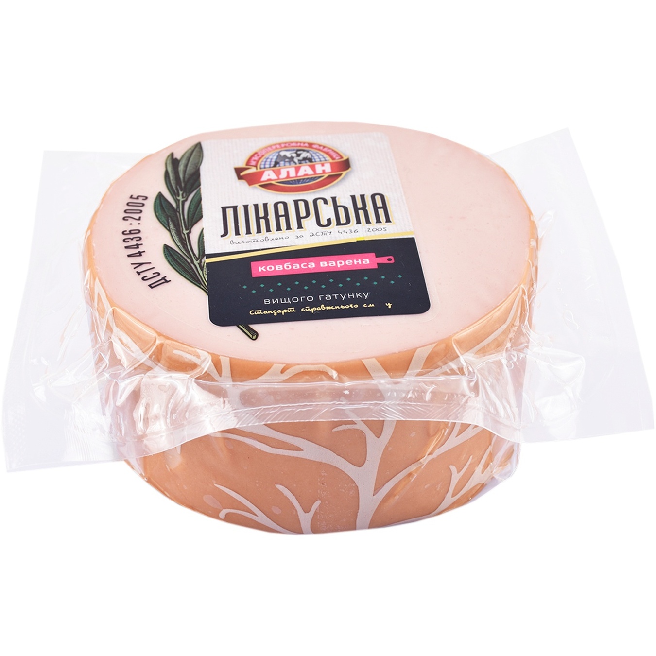 

Колбаса Алан Докторская ДСТУ