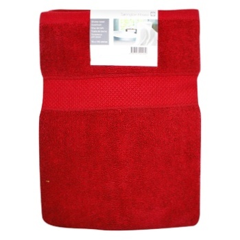 Tarrington House Towel crimson 70Х140cm - buy, prices for METRO - photo 1