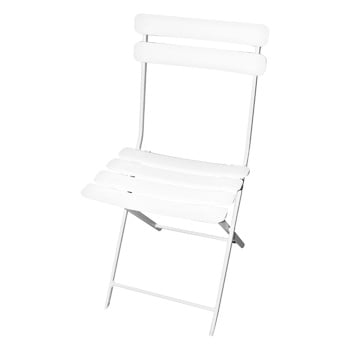 White Metal Folding Chair - buy, prices for METRO - photo 1