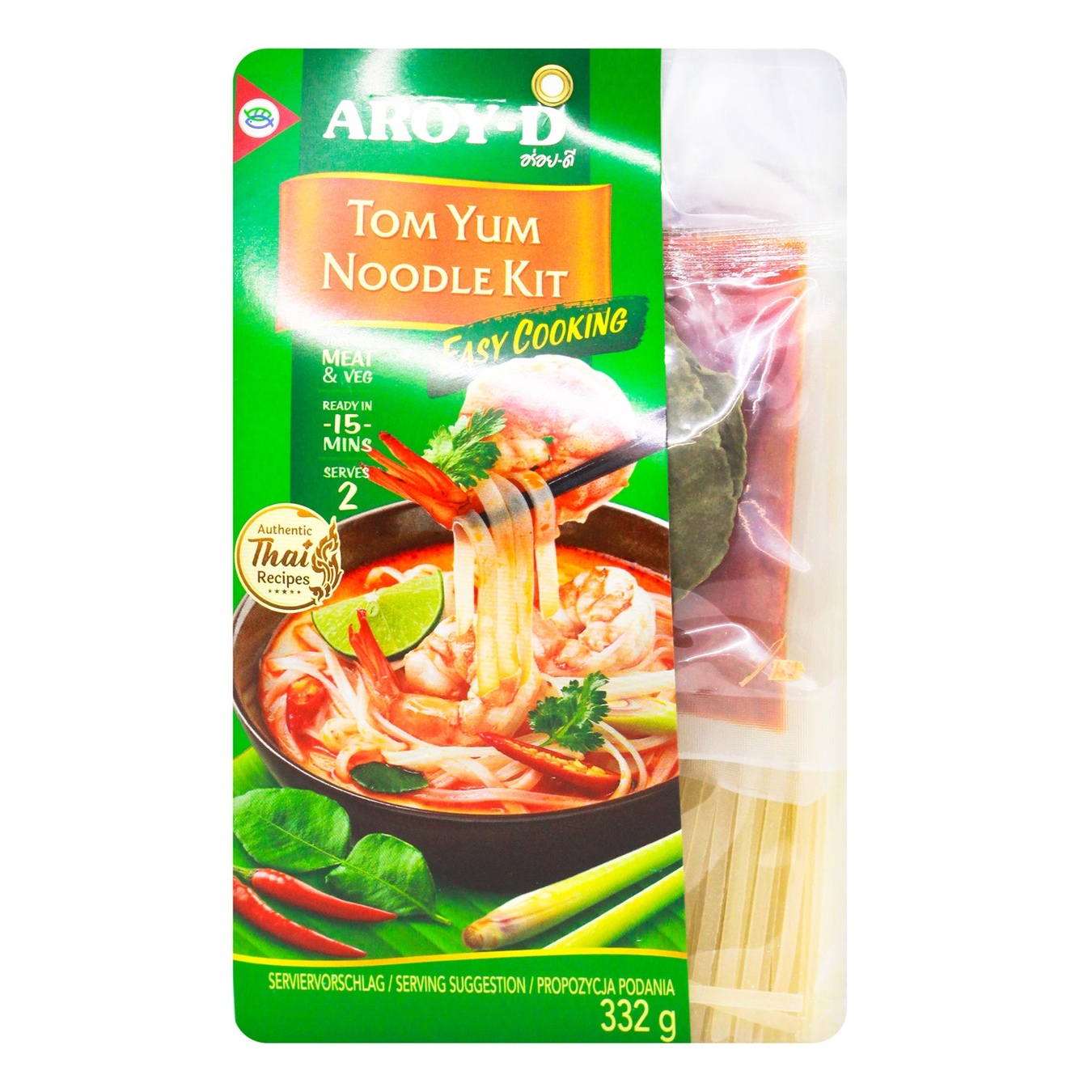 

Набор Aroy-D Tom Yum для приготовления лапши 332г