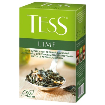 Чай зелений Tess Lime 90г - купити, ціни на Восторг - фото 1