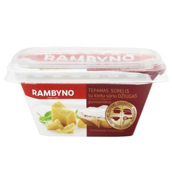 Сыр плавленый Rambyno с твердым сыром Dziugas 175г
