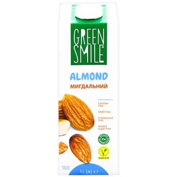 Green Smile Ultrapasteurized Rice-Almond Drink 1.5% 1l