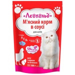 Leopold Cats Feed Stew with Chicken and Liver in Sauce 100g