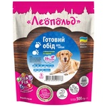 Leopold feed with beef and heart for dogs 500g