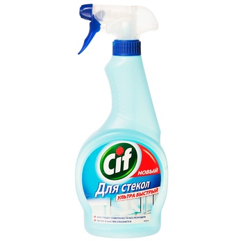 Cif Mean for Glass and Shiny Surfaces Ultra Fast 500ml - buy, prices for Auchan - photo 4