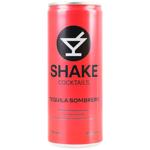 Напій слабоалкогольний Shake Cocktails Текіла Самбреро 7% 250мл