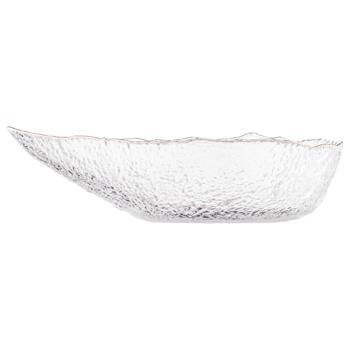 Ardesto Leaf Glass Transparent Salad Bowl 21.5cm - buy, prices for - photo 3