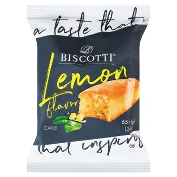 Biscotti Lemon Flavored Cake 65g