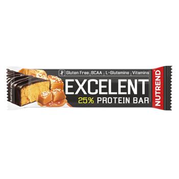Батончик протеиновый Nutrend Excellent Соленая карамель 85г - купить, цены на NOVUS - фото 1