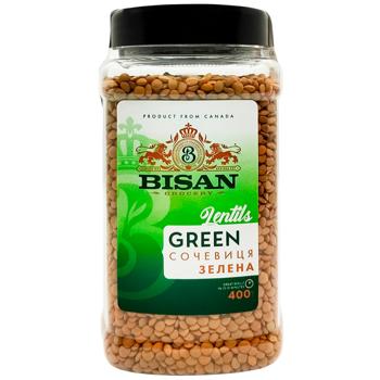 Сочевиця Бісан 400г зелена пл/б - купить, цены на Cупермаркет "Харьков" - фото 1