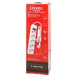 Фильтр сетевой Luxel 5 гнезд 3м