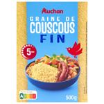 Кус-кус Auchan мелкое зерно 500г