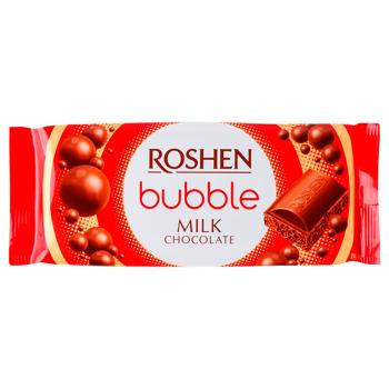 Roshen Aerated Milk Chocolate 80g - buy, prices for Ideal - photo 2