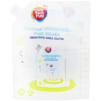 Концентрат мыльных пузырей One Two Fun 200мл - купить, цены на Auchan - фото 1