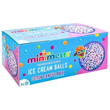 Mini Melts Ice Cream Balls Cotton Candy Flavour 50g x 2pcs - buy, prices for METRO - photo 2