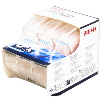 Клеюча стрічка Sigma у диспенсері 19мм х 33м 3шт