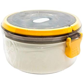 Ланч-бокс зі стальною вставкою 700мл арт. 492-700ML-65028 И921