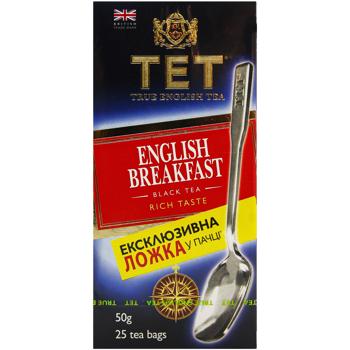 TET British Empire Black Long Tea 25pcs x 2g - buy, prices for Chudo Market - photo 2
