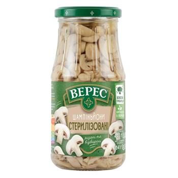 Шампиньоны Верес резаные и отварные стерилизованные 440г - купить, цены на За Раз - фото 1